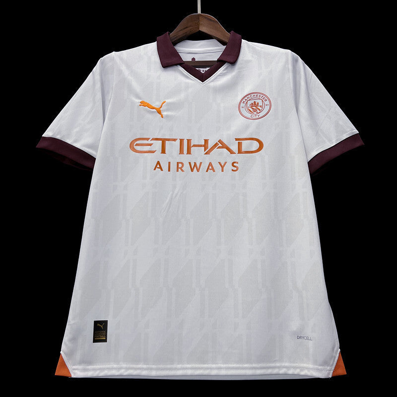 Football Shirt Manchester City Away 23-24 extra 2