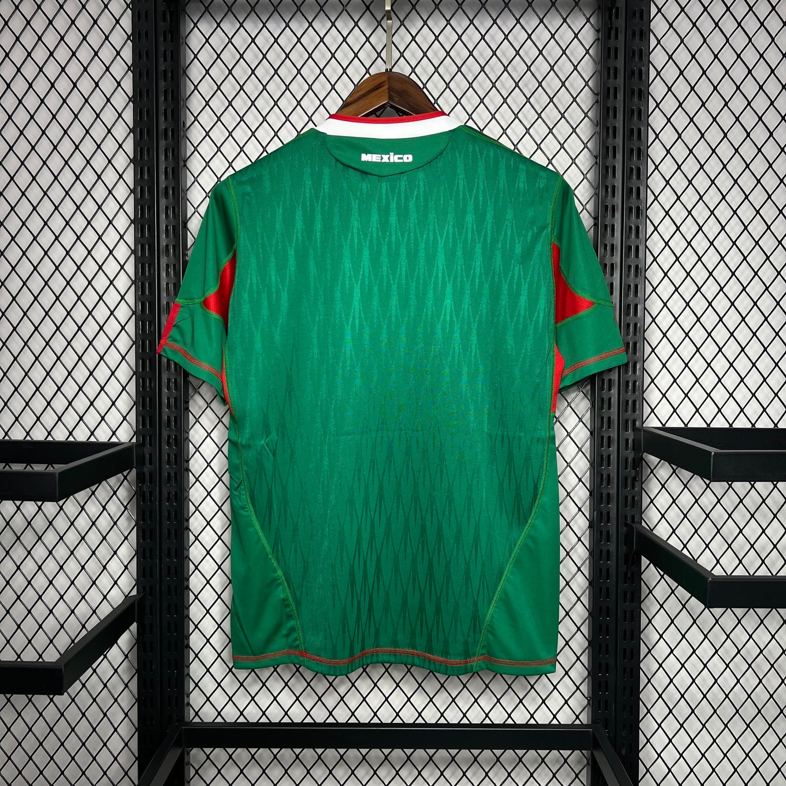 Football Shirt Mexico Home 2010 Retro back