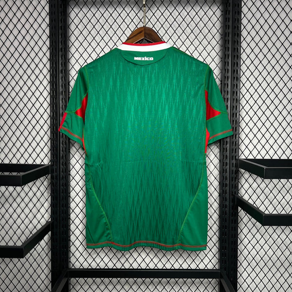 Football Shirt Mexico Home 2010 Retro back