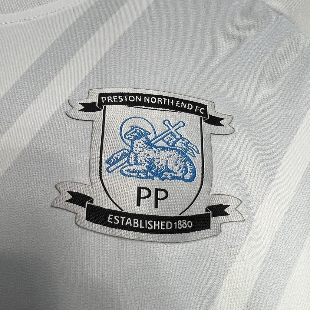 Football Shirt Preston North End Home 25-26 extra 2