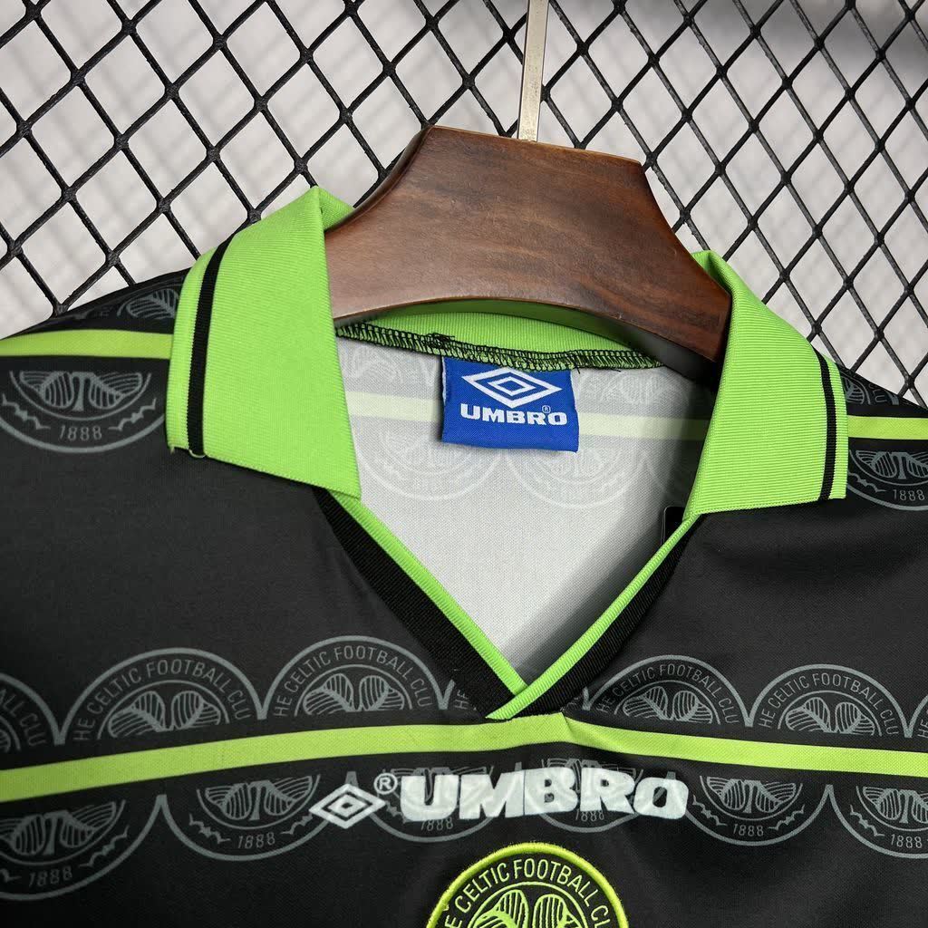 Football Shirt Celtic Away 98-99 Retro extra 3
