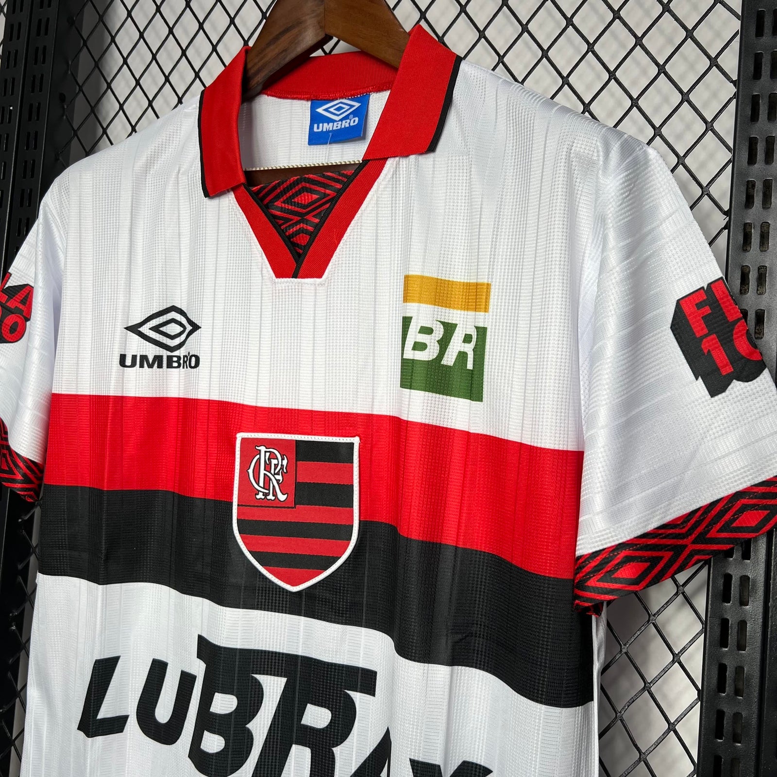 Football Shirt Flamengo Away 95-96 Retro extra 2