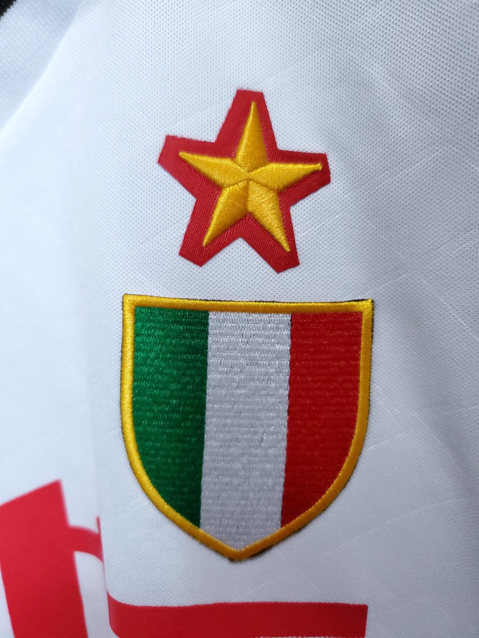Football Shirt AC Milan Away 93-94 extra 2