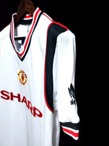 Football Shirt Manchester United Away 85-86 Retro extra 2