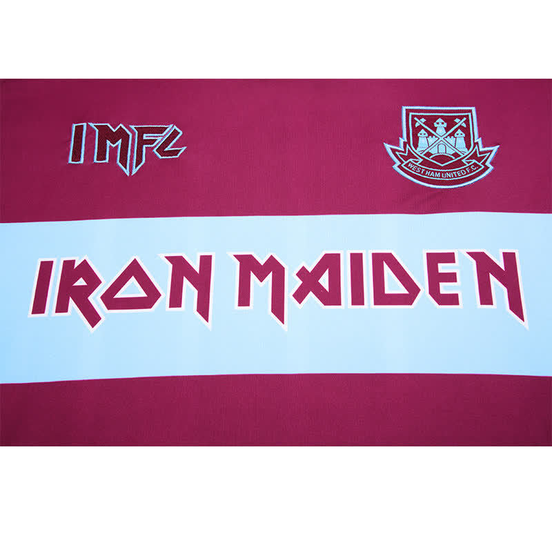 Football Shirt West Ham United Iron Maiden 25-26 Home extra 2