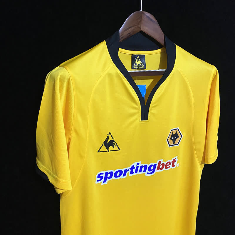 Football Shirt Wolves Home 10-11 Retro extra 2