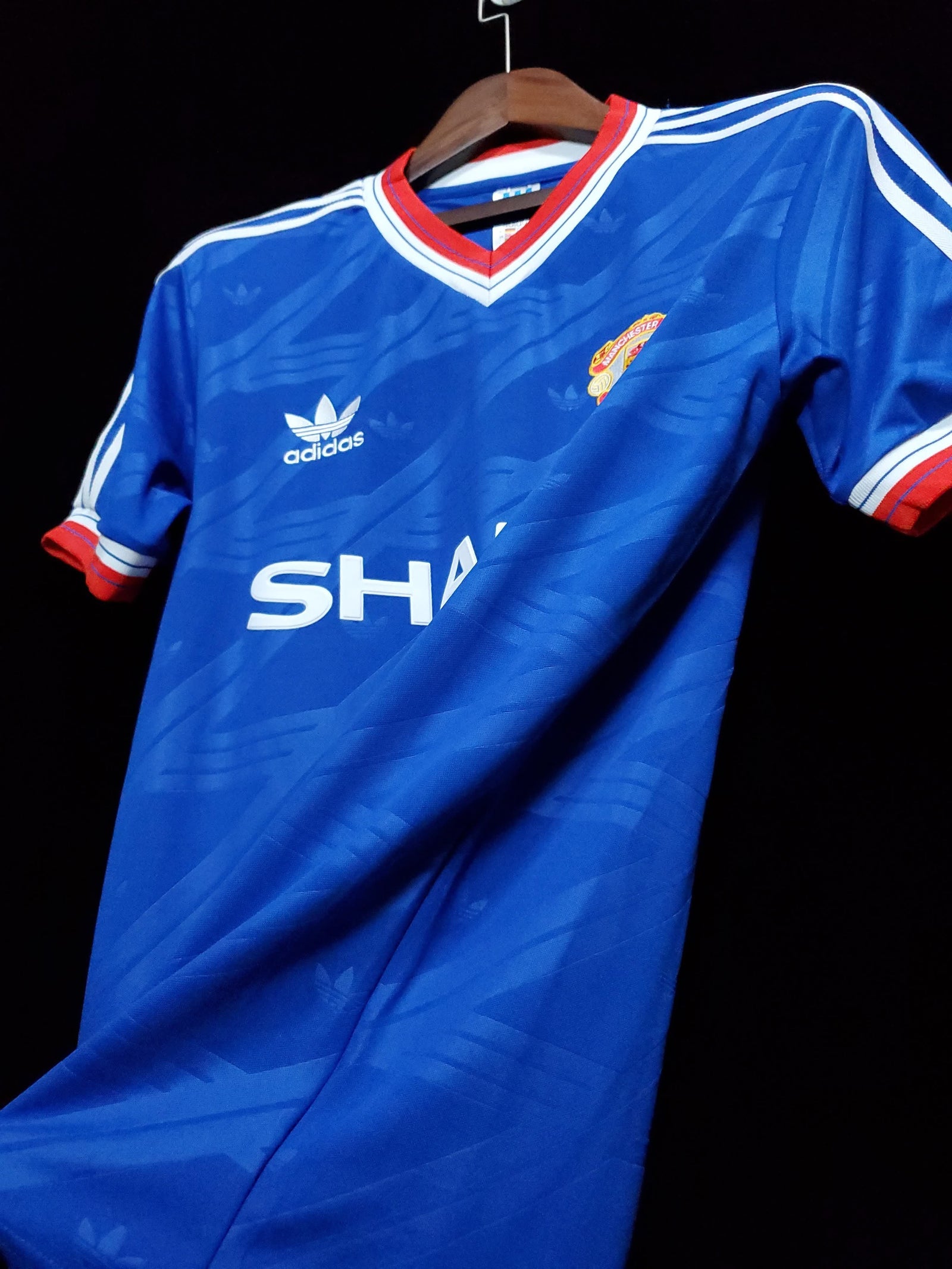 Football Shirt Manchester United Third 86-88 Retro extra 2