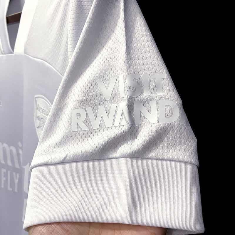 Football Shirt Arsenal All White 21-22 extra 2