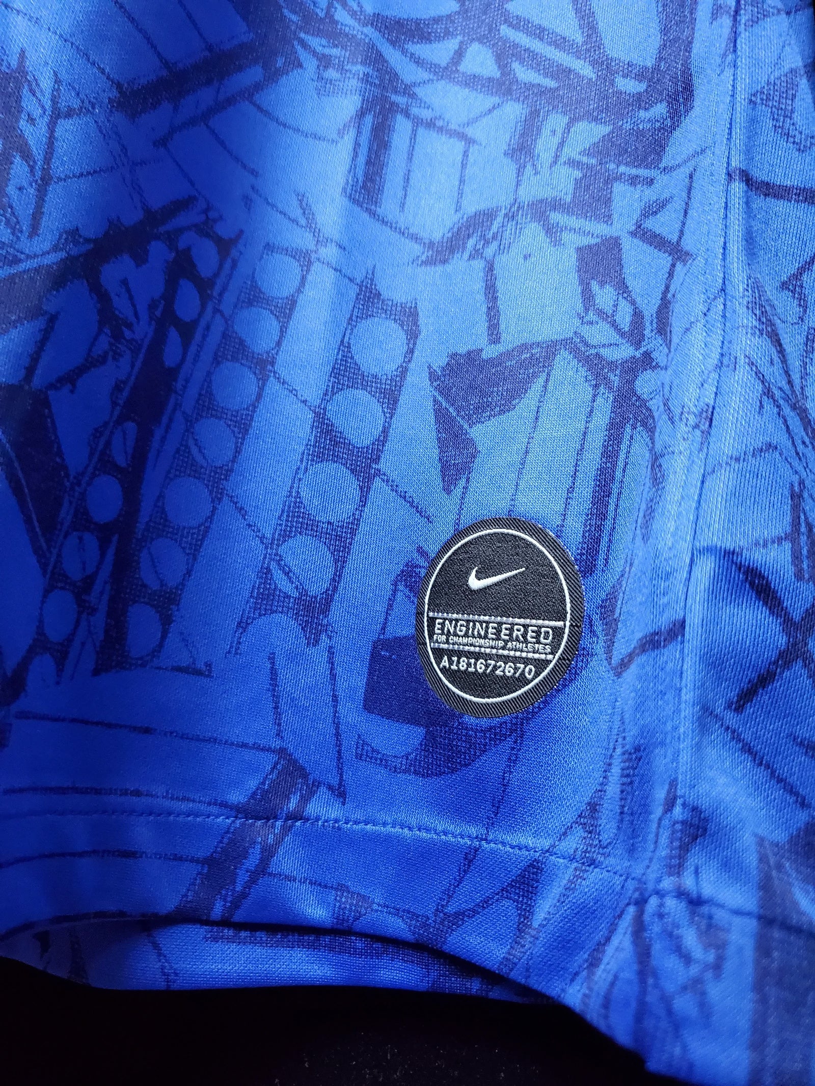 Football Shirt Chelsea Home 19-20 back