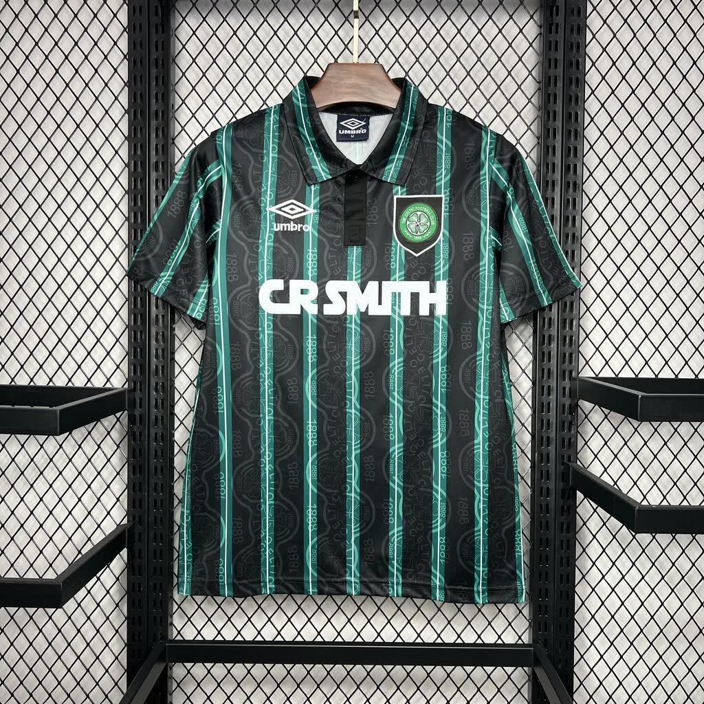 Football Shirt Celtic FC Away 92-93 Retro extra 3