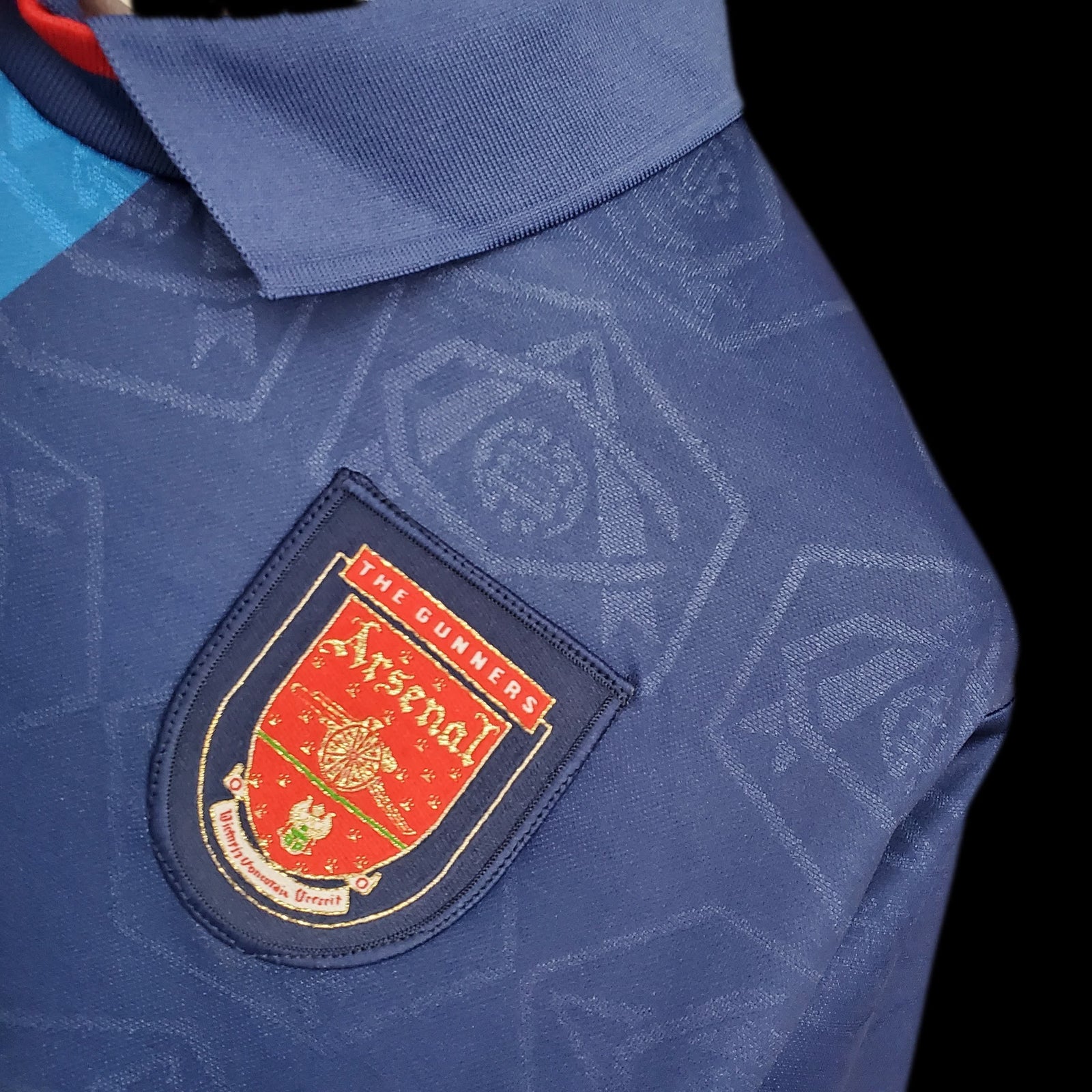 Football Shirt Arsenal Away 95-96 Retro extra 3