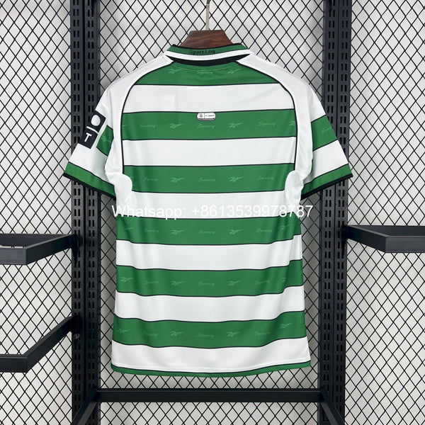 Football Shirt Sporting CP Home 00-01 back