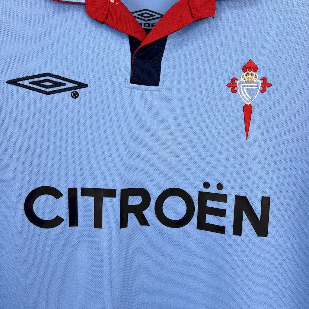 Football Shirt Celta Vigo Home 03-04 Retro extra 2