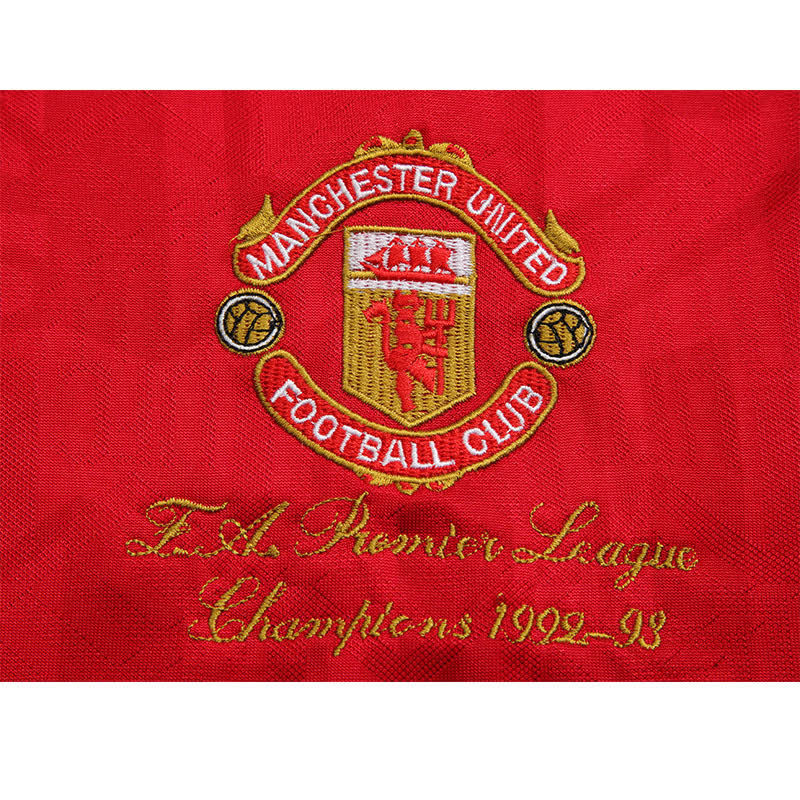 Football Shirt Manchester United Home 92-93 Retro extra 2