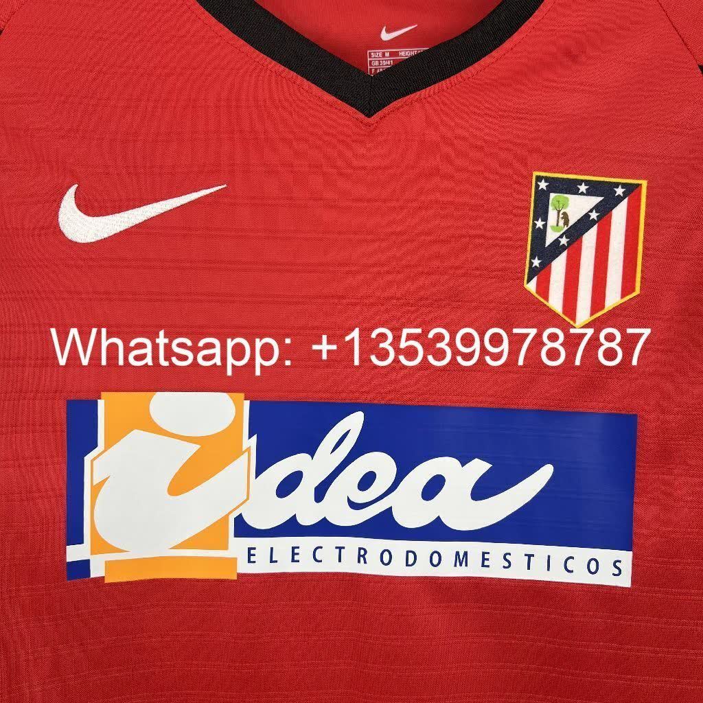 Football Shirt Atletico Madrid Away 01-02 Retro extra 2