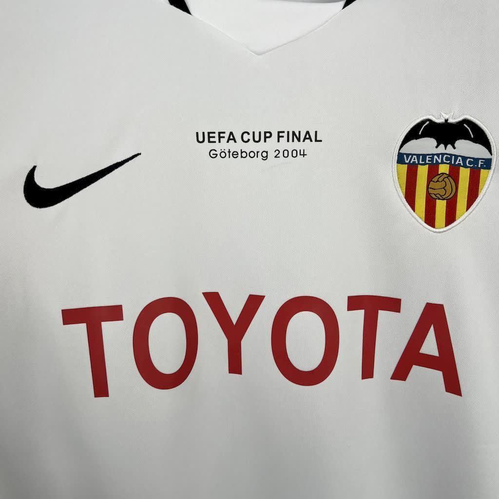 Football Shirt Valencia CF Home 03-04 Retro extra 2