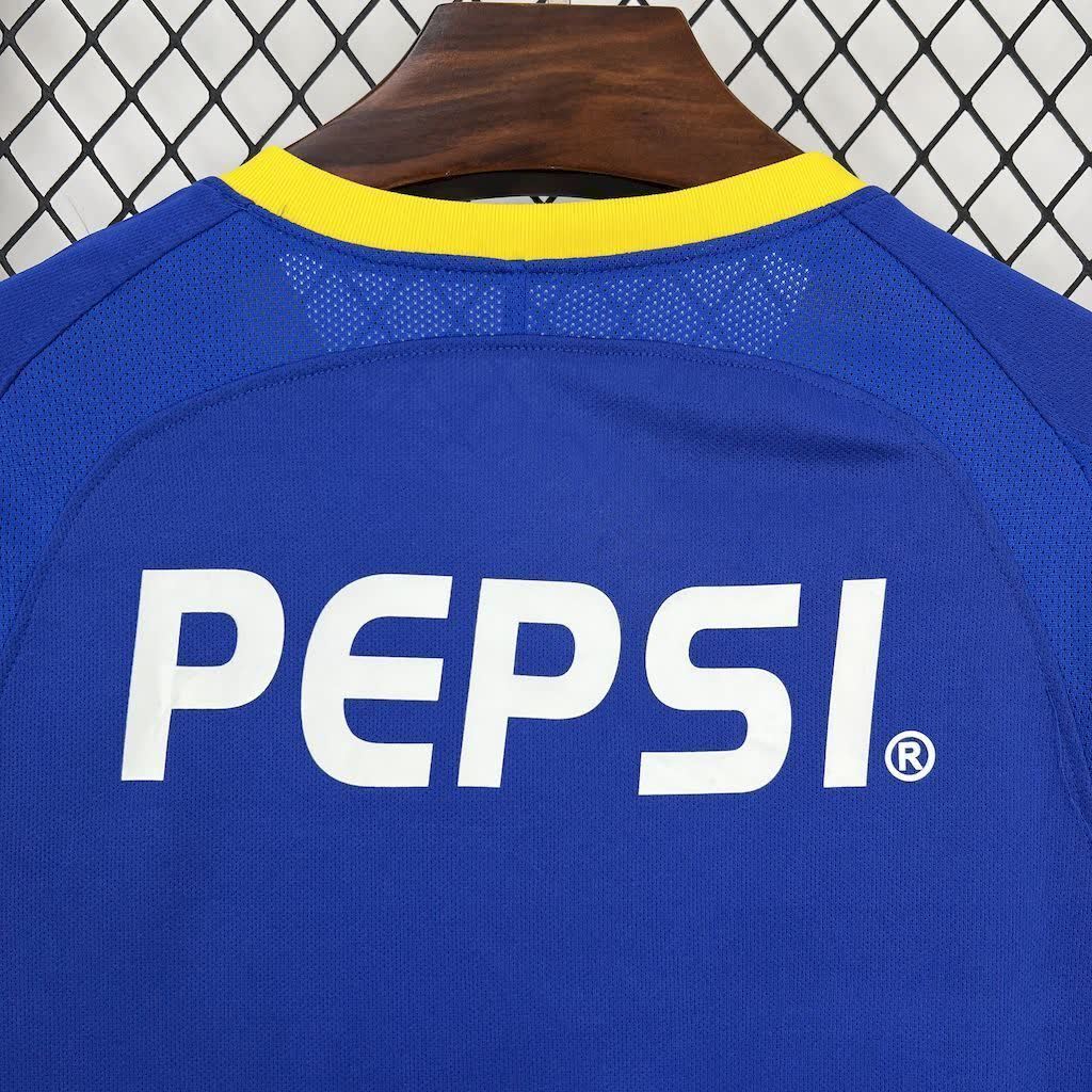 Football Shirt Boca Juniors Home 03-04 extra 2