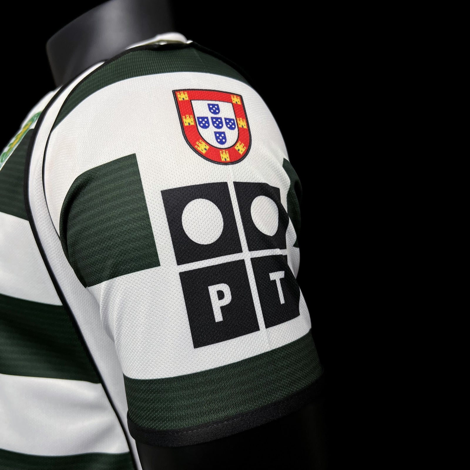 Football Shirt Sporting CP Home 01-03 Retro extra 2