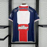 Football Shirt Paris Saint-Germain Home 91-92 Retro back