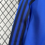 Football Shirt Manchester United Blue Retro 24-25 Long Sleeves extra 2