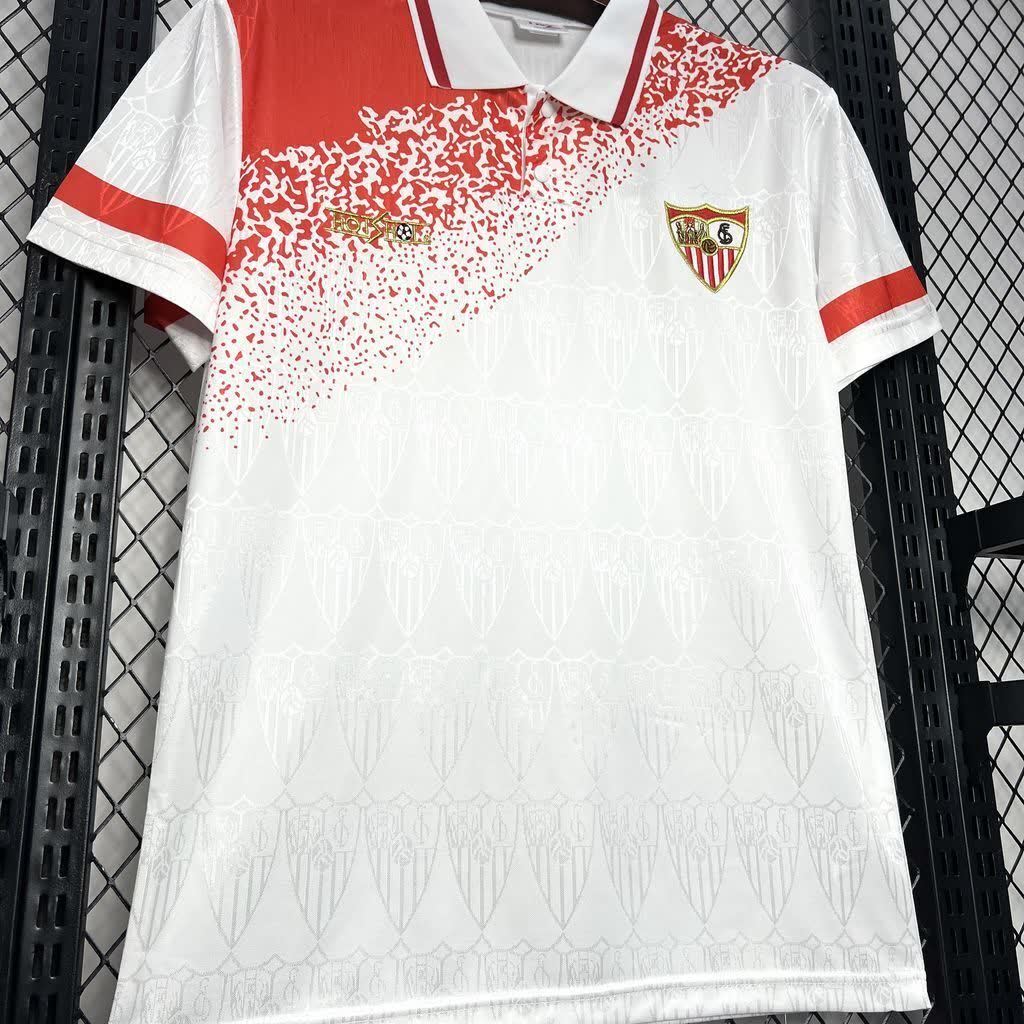 Football Shirt Sevilla FC Home 93-94 Retro extra 2