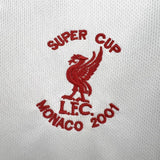 Football Shirt Liverpool FC Away 01-02 extra 2