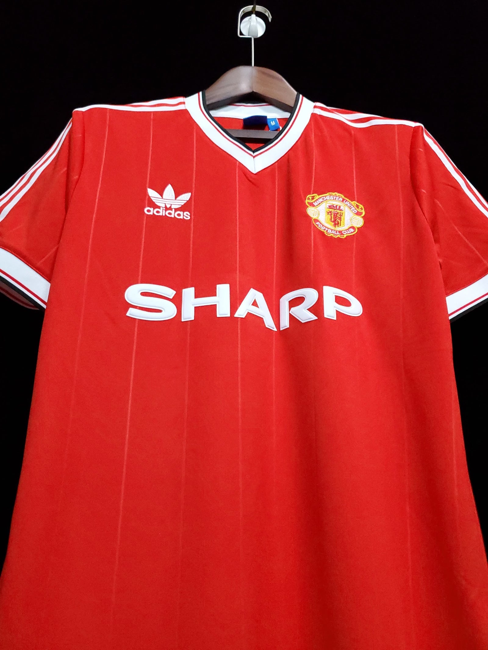 Football Shirt Manchester United Home 83-84 Retro extra 2