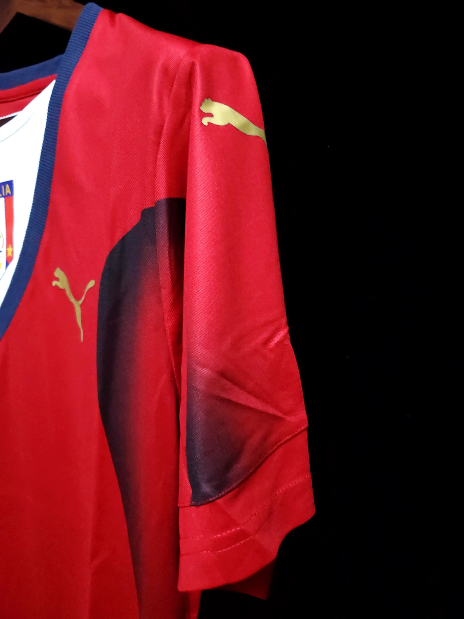 Football Shirt Italy Goalkeeper Red 2006 Retro extra 2