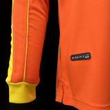 Football Shirt Brazil Goalkeeper 98-99 Orange Long Sleeve extra 2