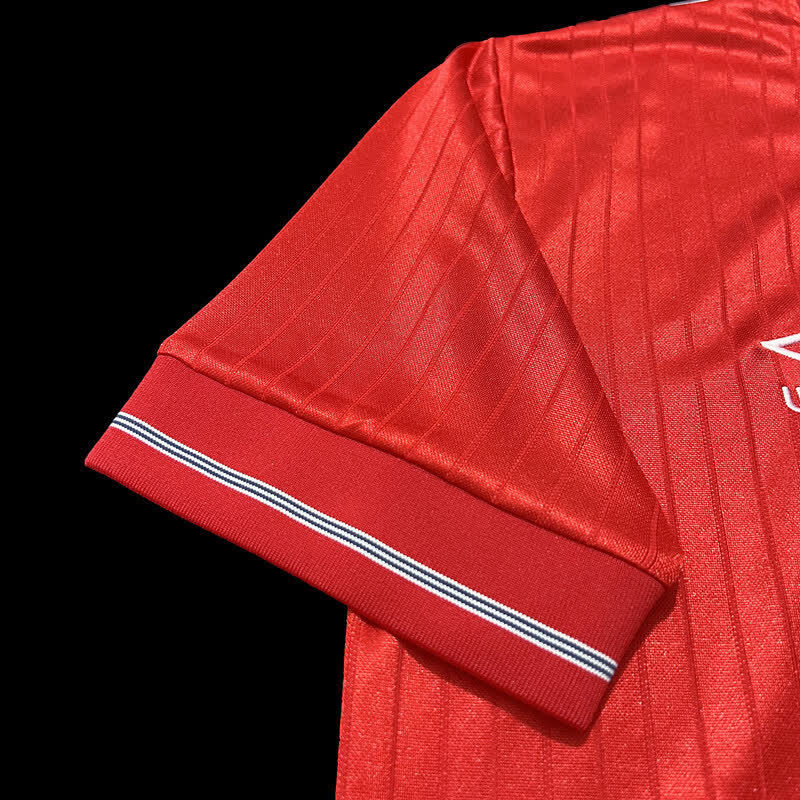 Football Shirt England Away 84-87 Retro extra 3