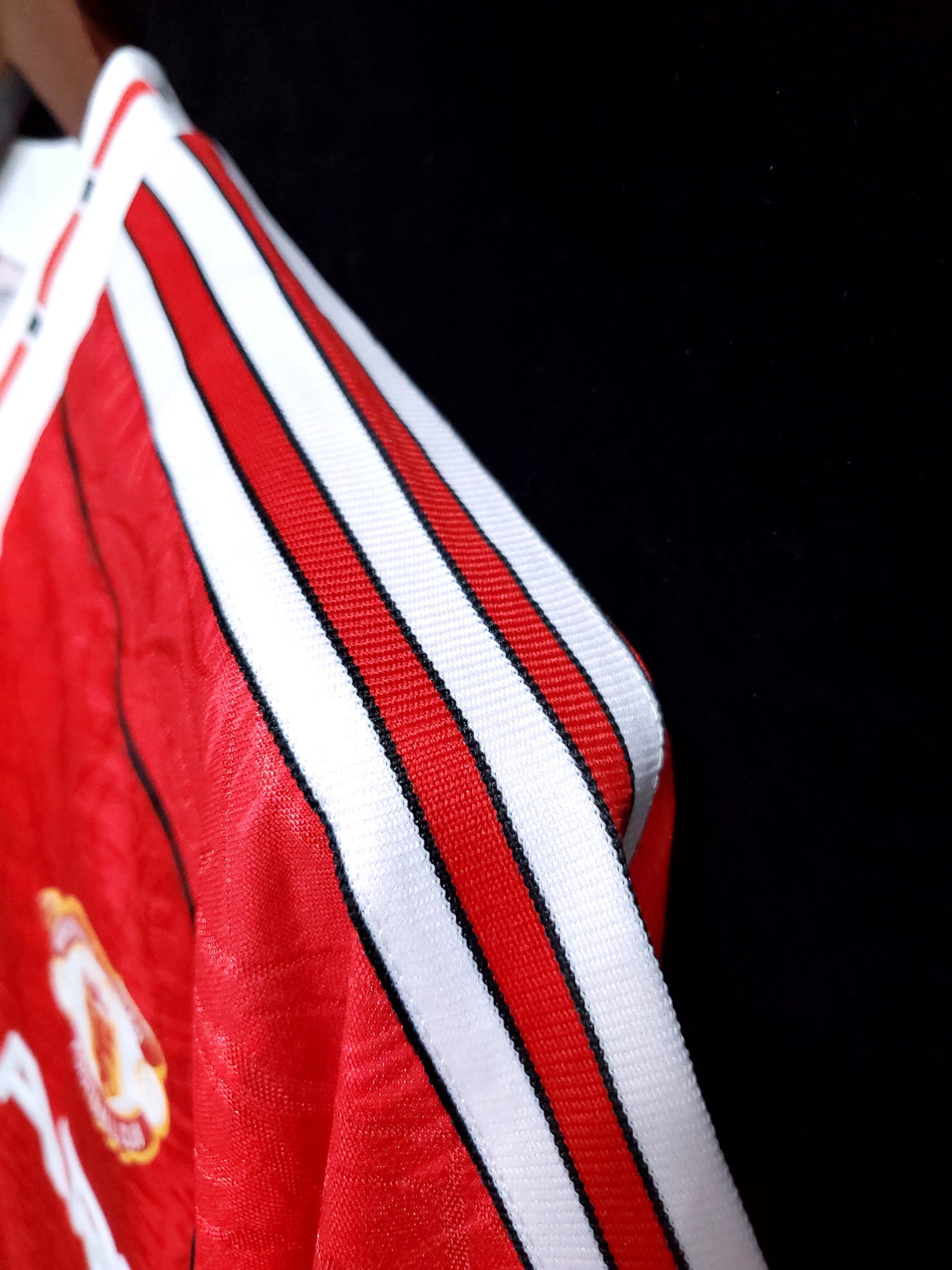 Football Shirt Manchester United Home 90-92 Retro extra 3