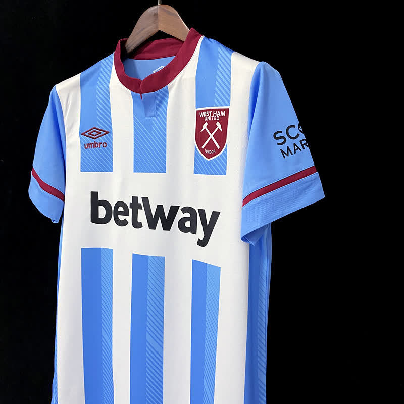 Football Shirt West Ham United Away 21-22 extra 2