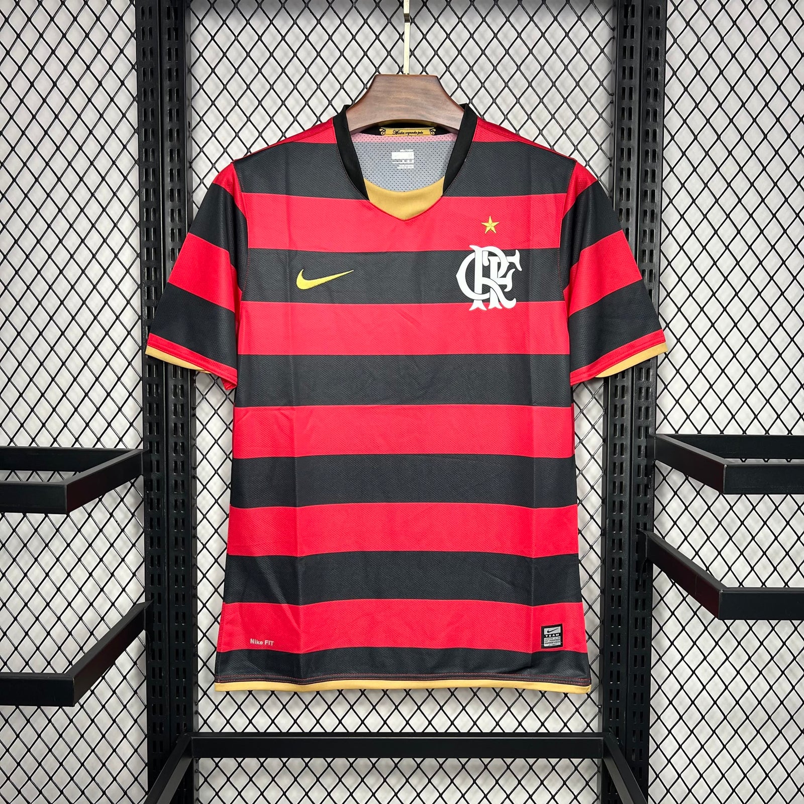 Football Shirt Flamengo Home 08-09 Retro front