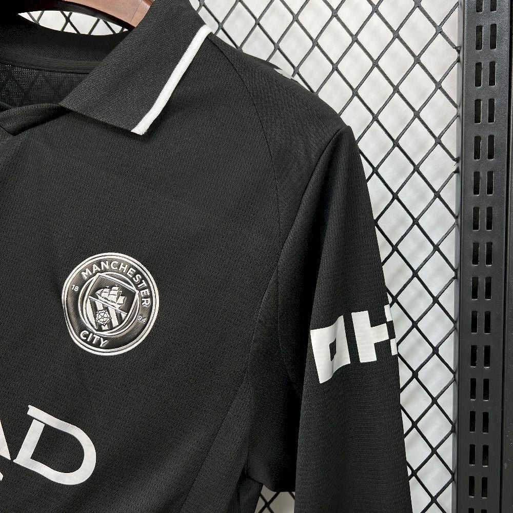 Football Shirt Manchester City Away 25-26 Long Sleeve extra 2