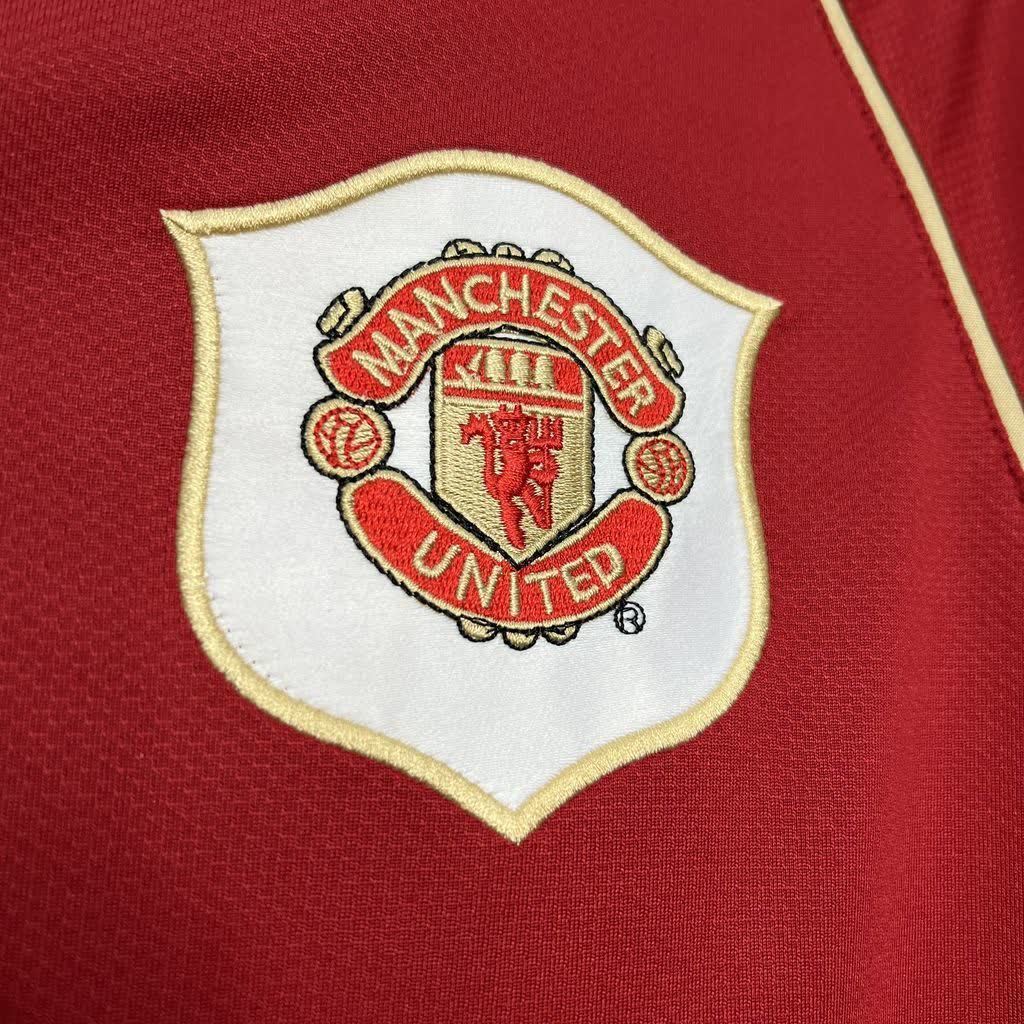 Football Shirt Manchester United Home 06-07 Retro extra 2