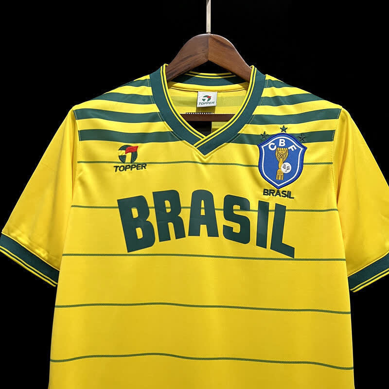 Football Shirt Brazil Home 84-85 Retro extra 2