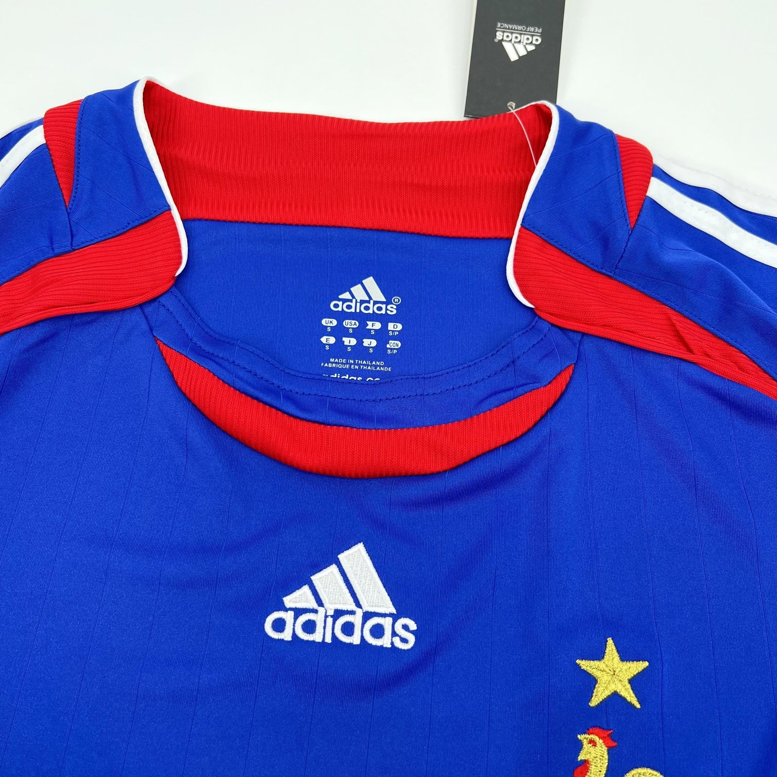 Football Shirt France Home 2006 Retro extra 2