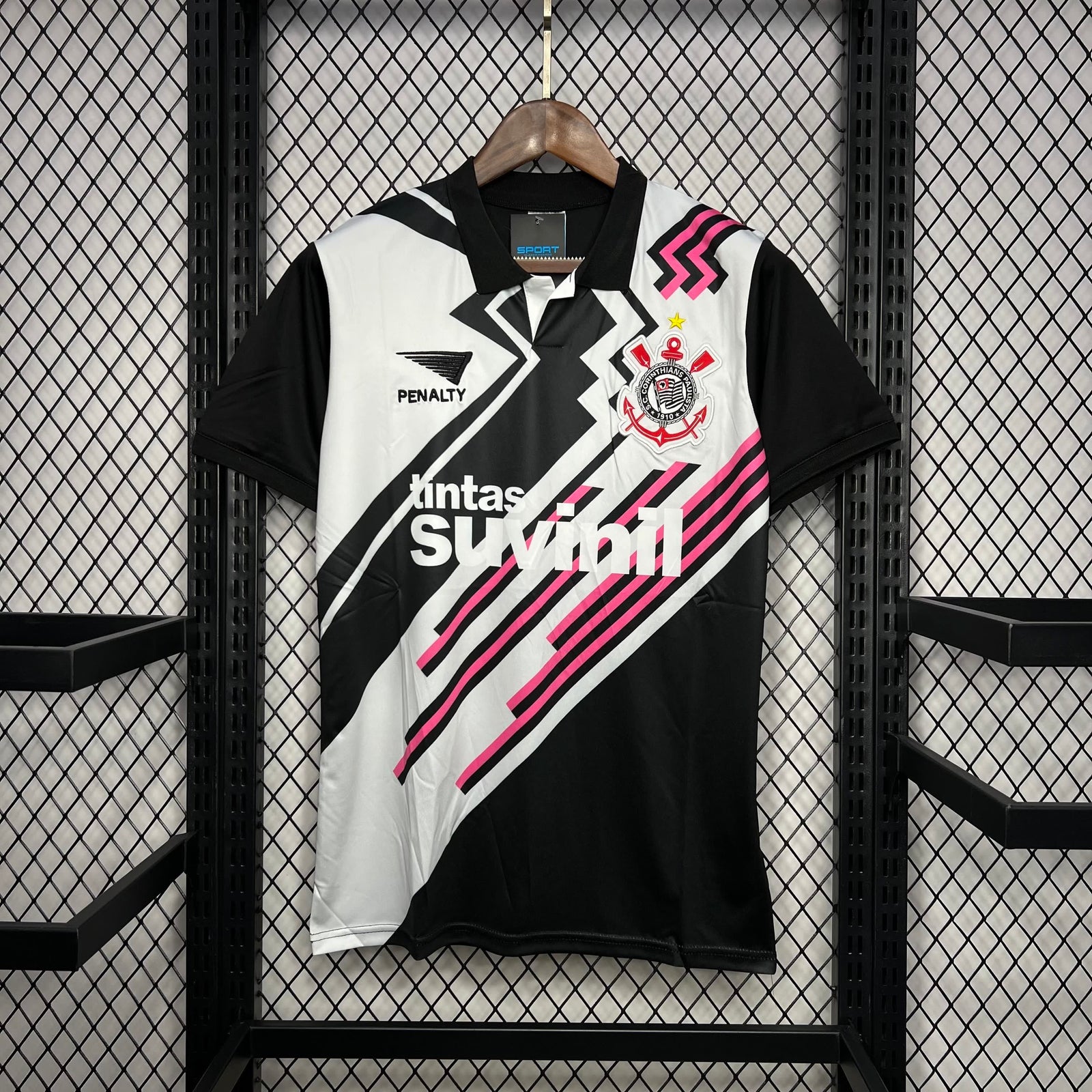 Football Shirt Corinthians Away 95-96 Goalkeeper extra 2