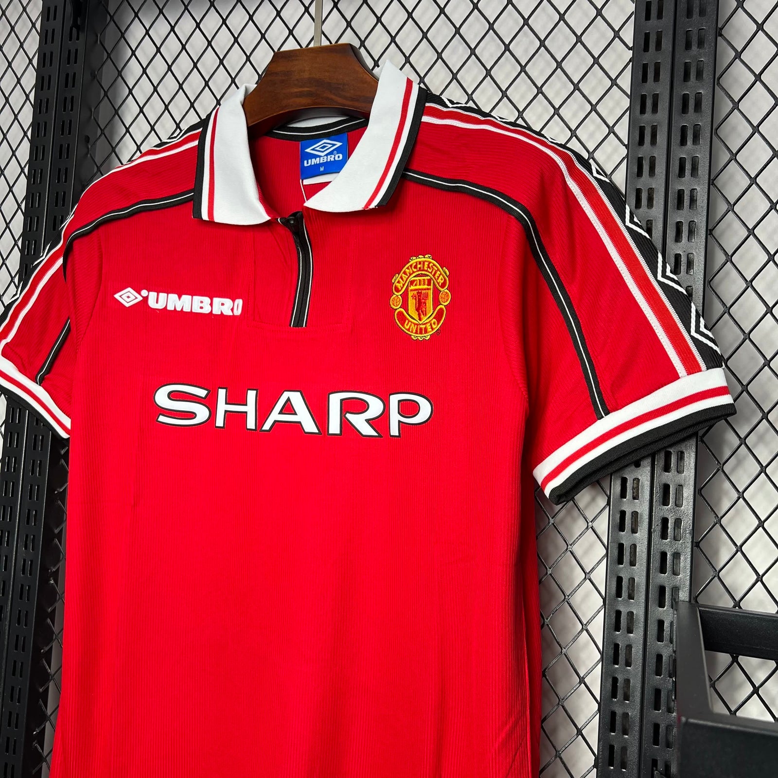Football Shirt Manchester United Home 98-99 Retro extra 2