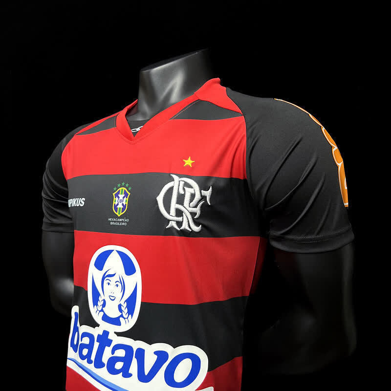 Football Shirt Flamengo Home 10-11 Retro extra 2