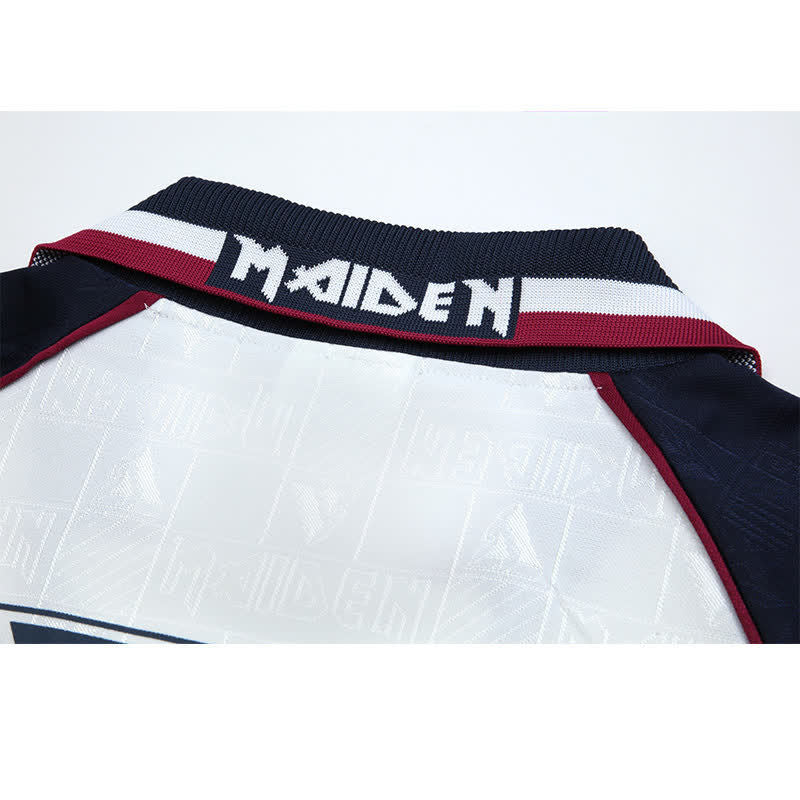 Football Shirt West Ham Iron Maiden 99-01 Away extra 2