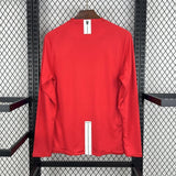 Football Shirt Manchester United Home 07-08 Long Sleeves Retro back