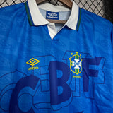 Football Shirt Brazil Away 91-93 Retro extra 2