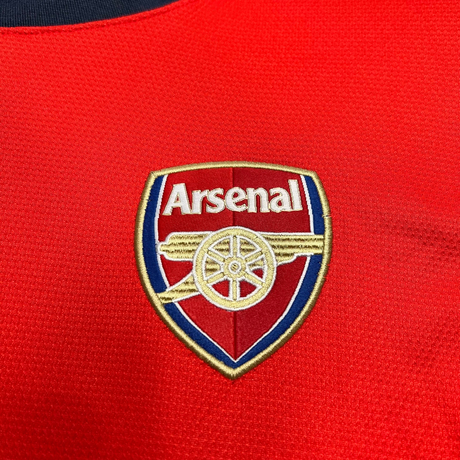 Football Shirt Arsenal Home 12-13 Long Sleeves back