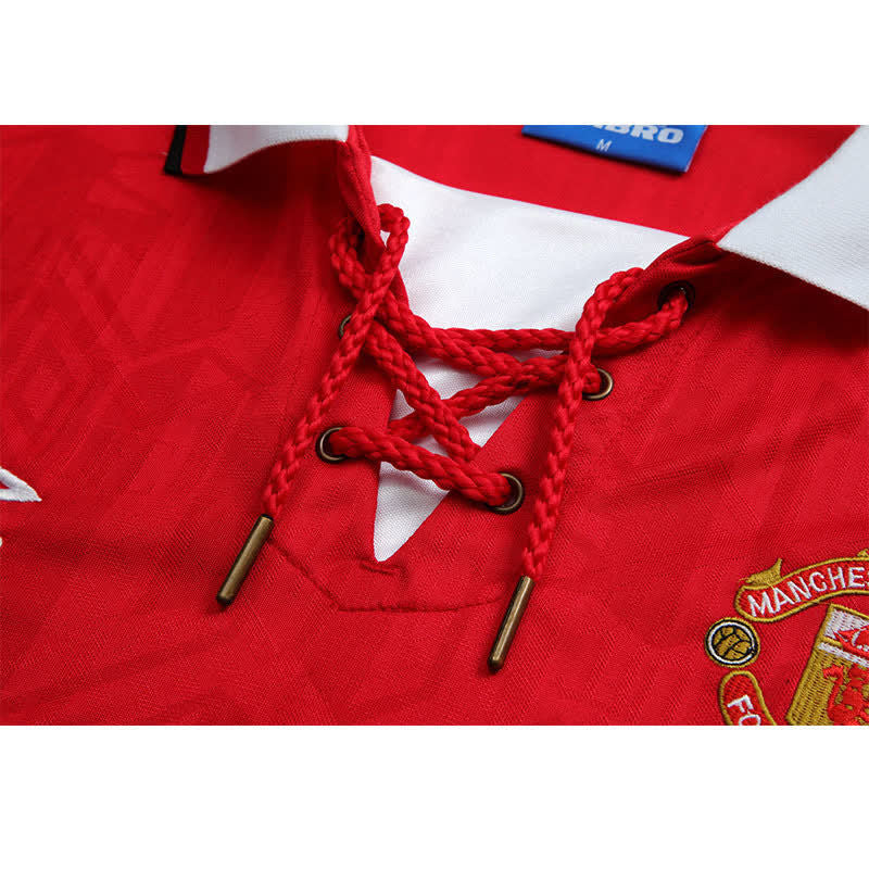 Football Shirt Manchester United Home 92-93 Retro extra 2