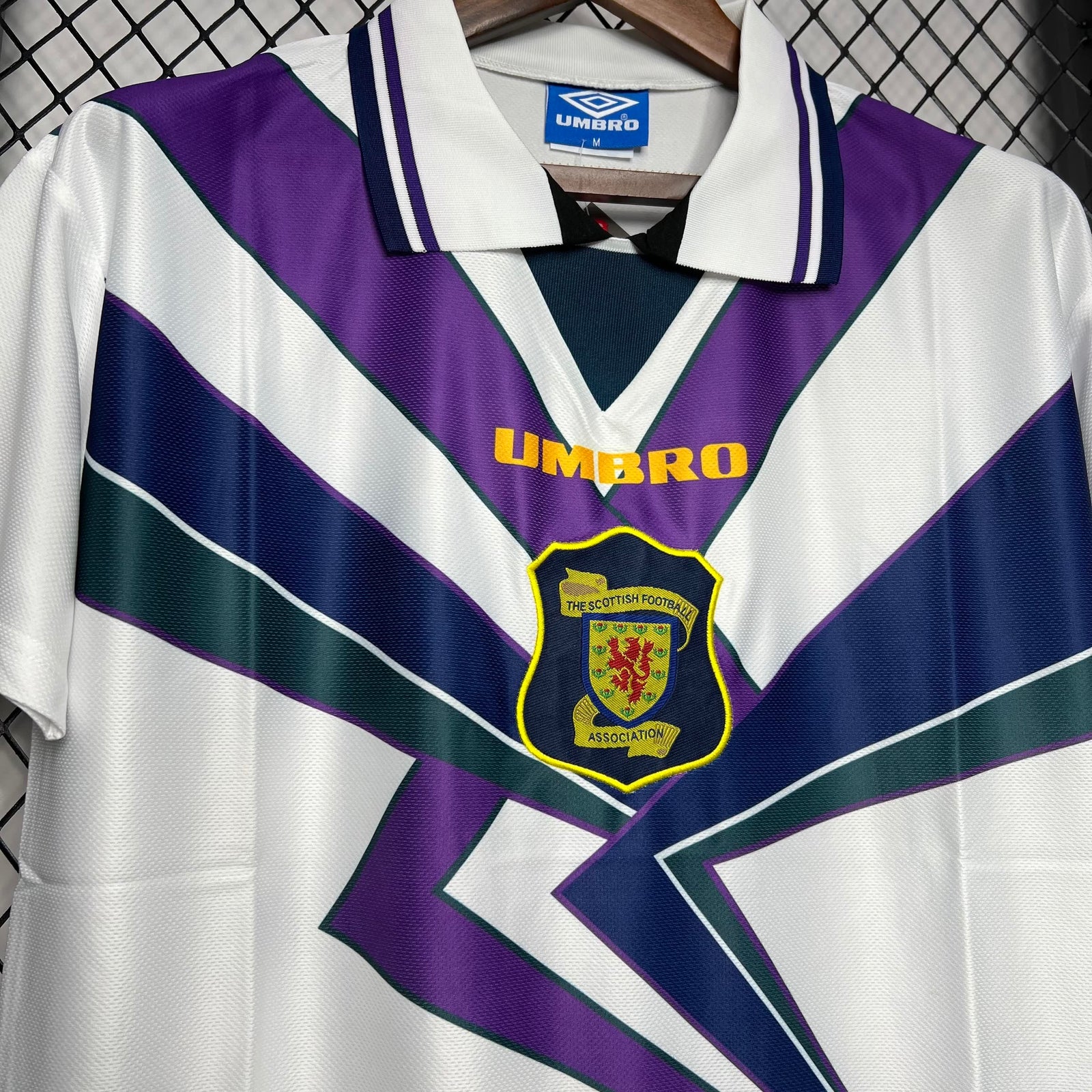 Football Shirt Scotland Away 94-96 Retro extra 2