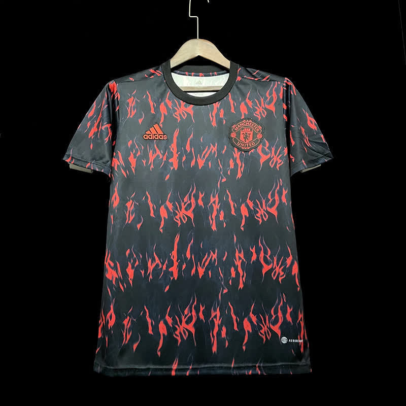 Football Shirt Manchester United Pre-Game 21-22 extra 2