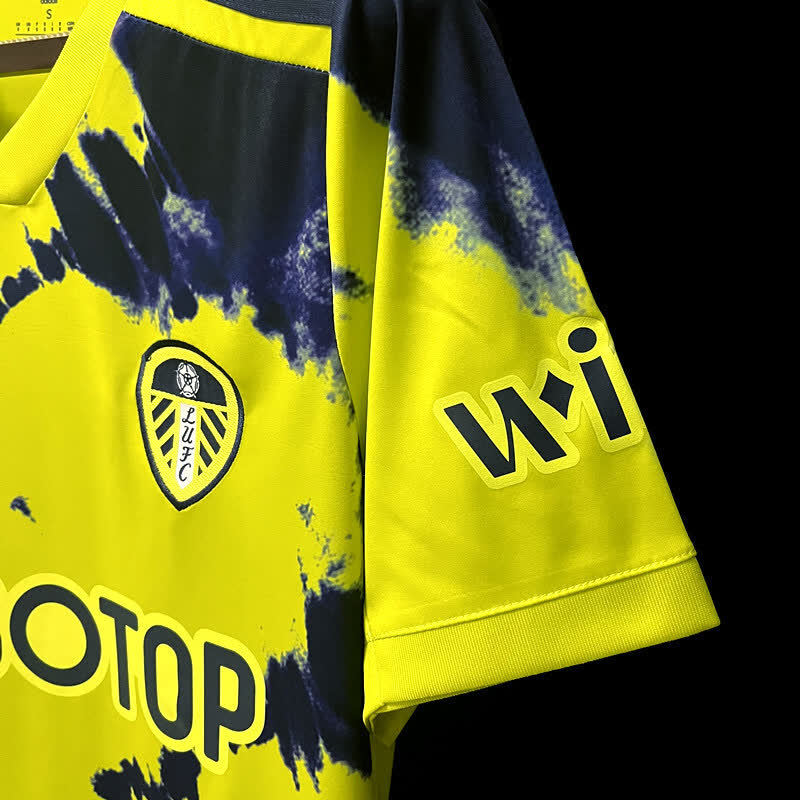 Football Shirt Leeds United Away 22-23 extra 2