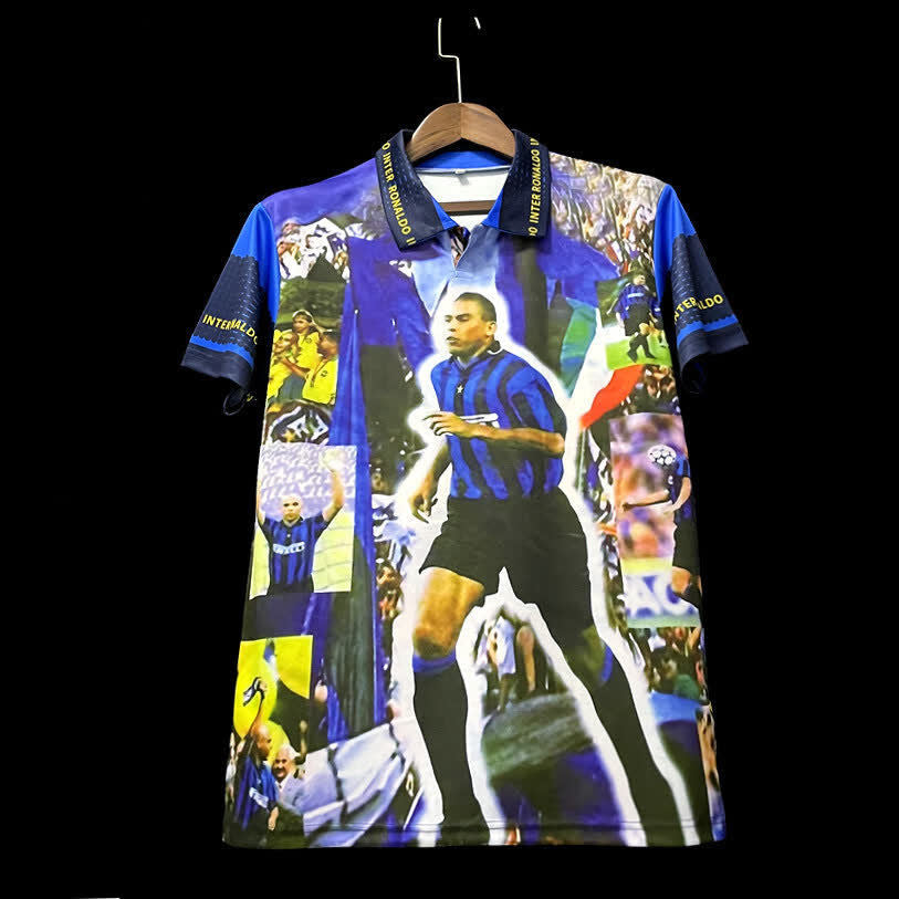 Football Shirt Inter Milan Home 97-98 Ronaldo extra 2
