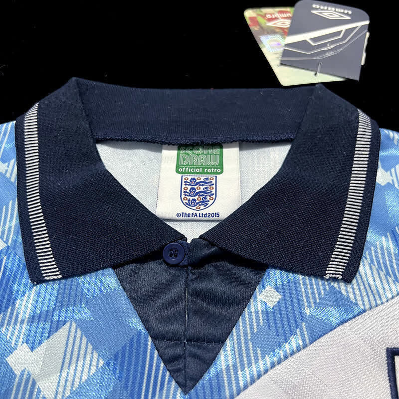 Football Shirt England Tricolor 1990 Retro 25-26 extra 3